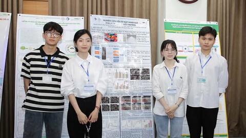 Sinh viên Khoa VLKT&CNNN và hành trình nghiên cứu tối ưu hóa vật liệu ZnO-Co trong xử lý nước thải